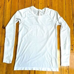 Lululemon Long Sleeve Top White 8